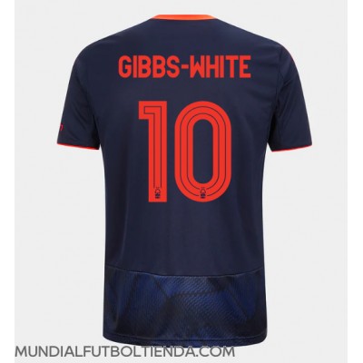 Camiseta Nottingham Forest Morgan Gibbs-White #10 Tercera Equipación Replica 2025-26 mangas cortas Camiseta Nottingham Forest Morgan Gibbs-White #10 Tercera Equipación Replica 2025-26 mangas cortas